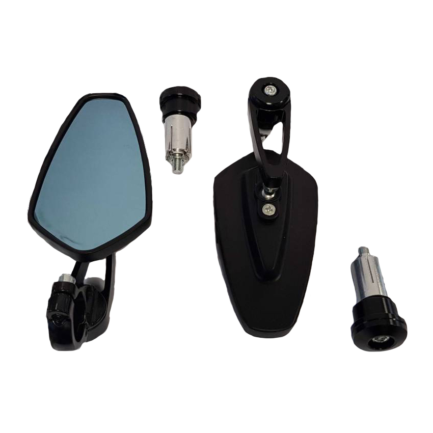 MAXXE Rétroviseurs Aluminium Embout De Guidon