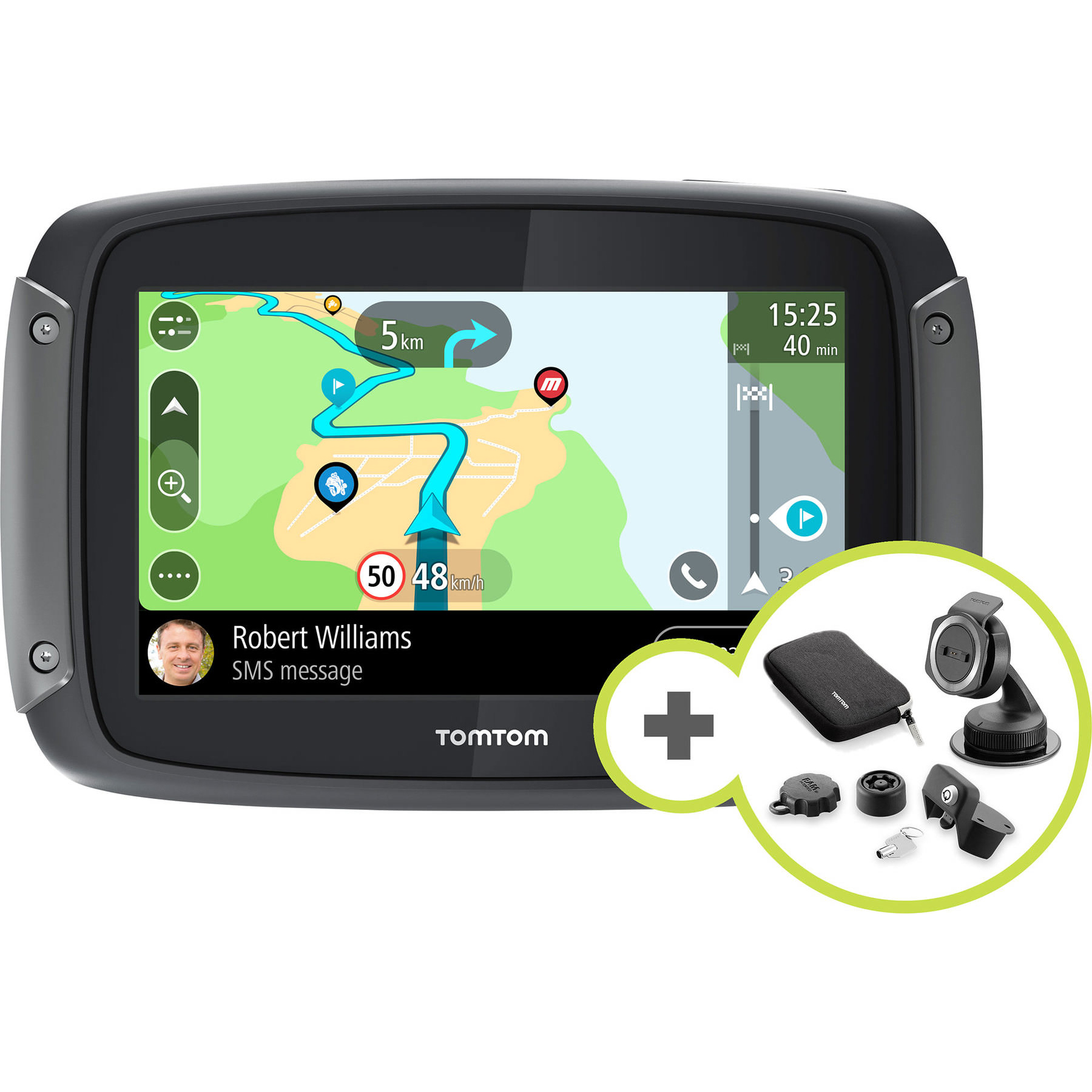 TOMTOM GPS RIDER 550 PREMIUM PACK