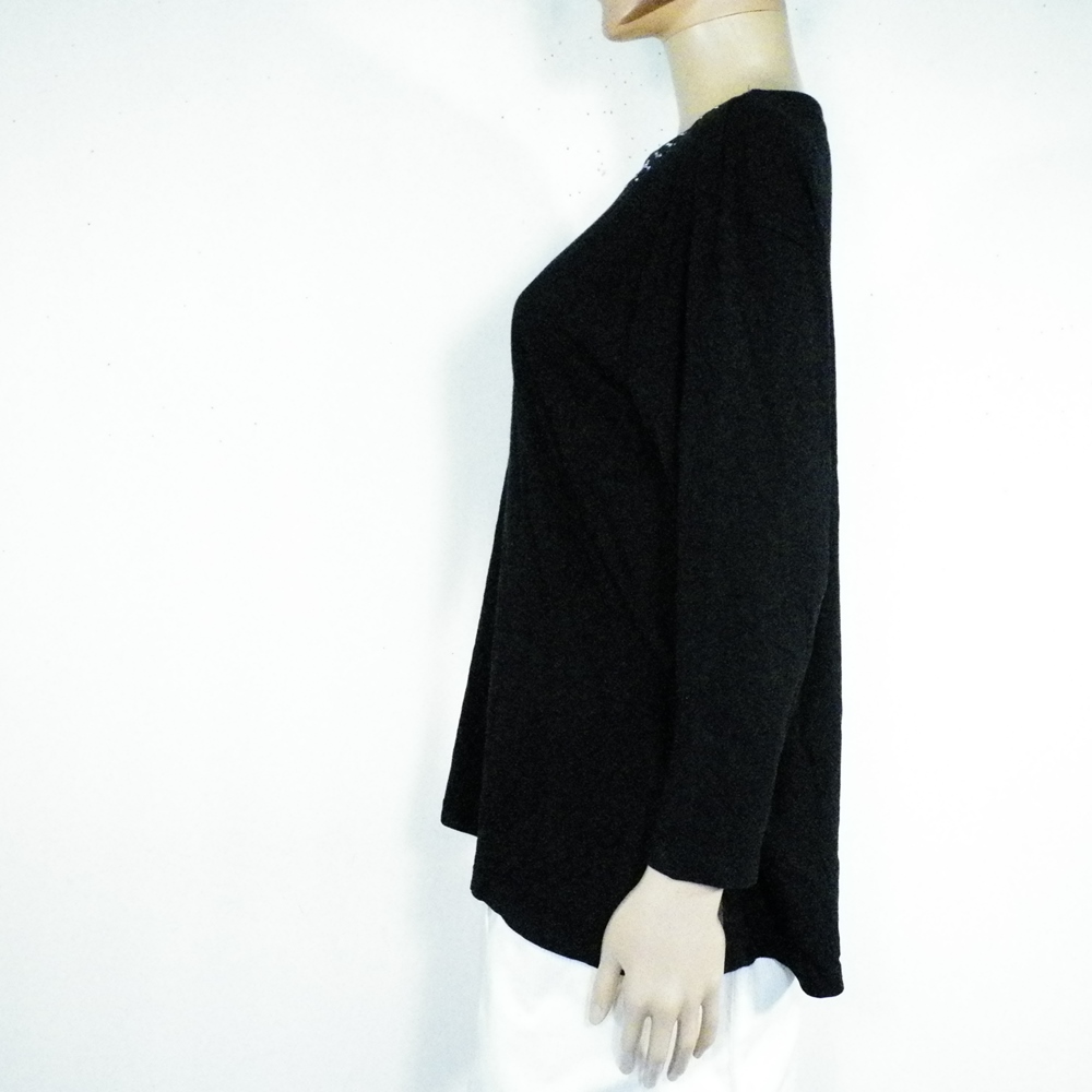 T-Shirt Femme Noir Taille Estimée L. - Photo 2