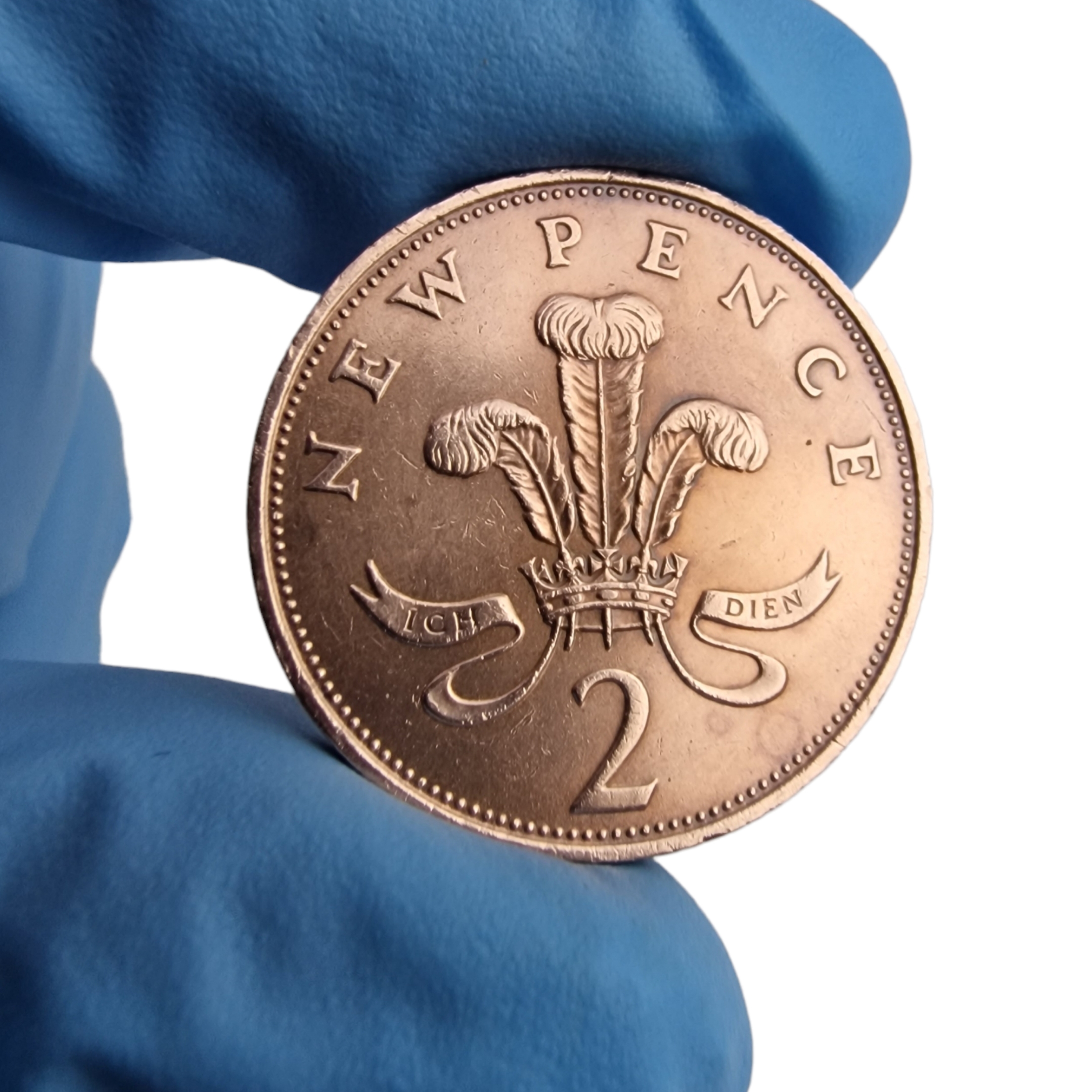 2 new pence Elisabeth II 1971 en qualité TTB  - Photo 3
