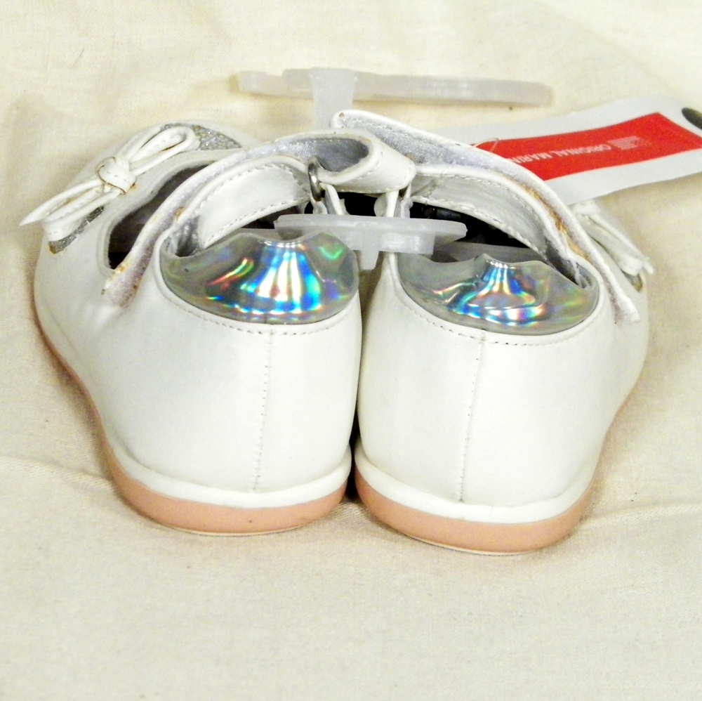 Chaussure Fille Blanche MARINES T 22. - Photo 2