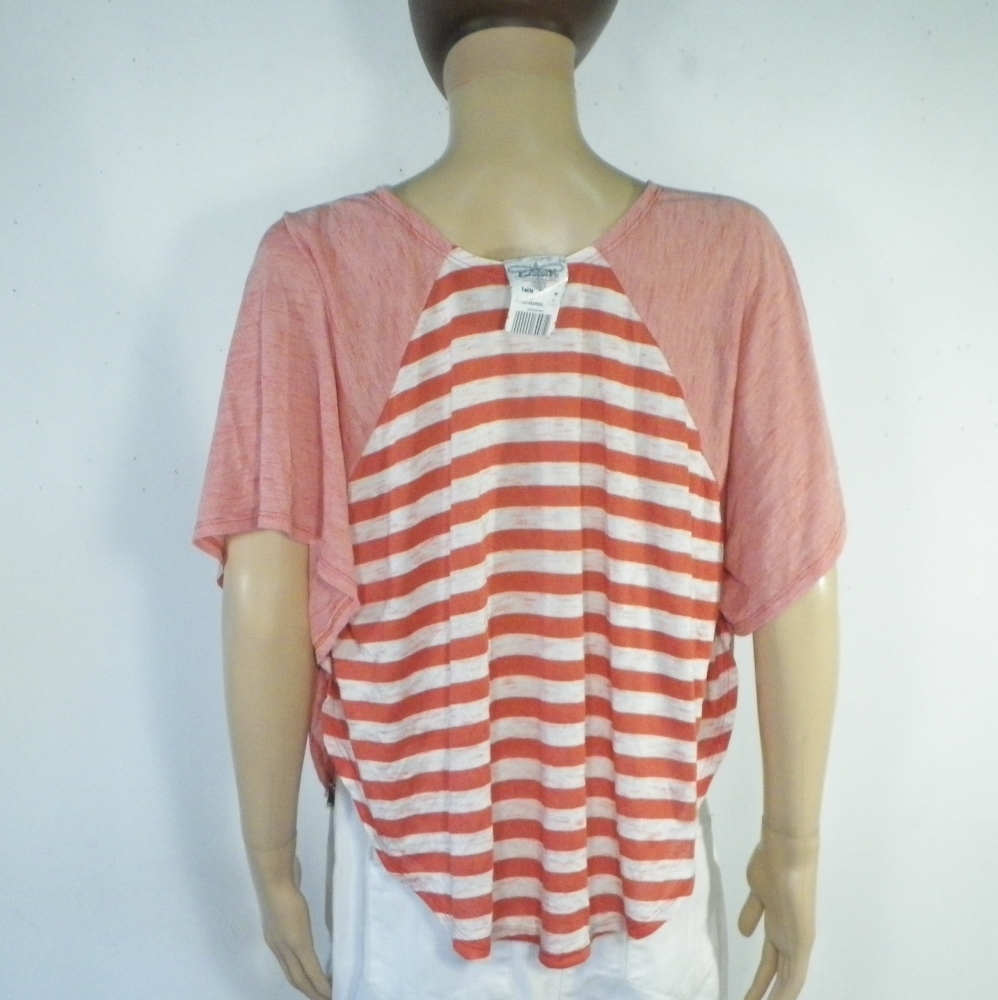 T-Shirt Femme Rouge LA MODE EST A VOUS T 38. - Photo 2