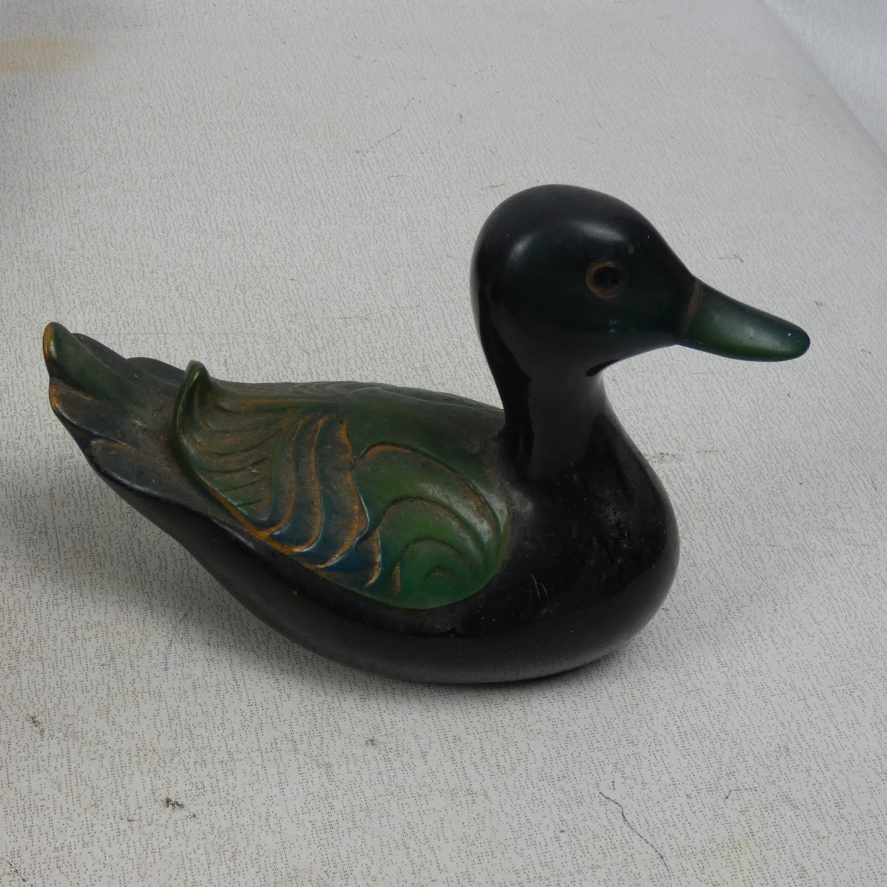 Lot de 6 canards (5 en bois et 1 en céramique) - Photo 6