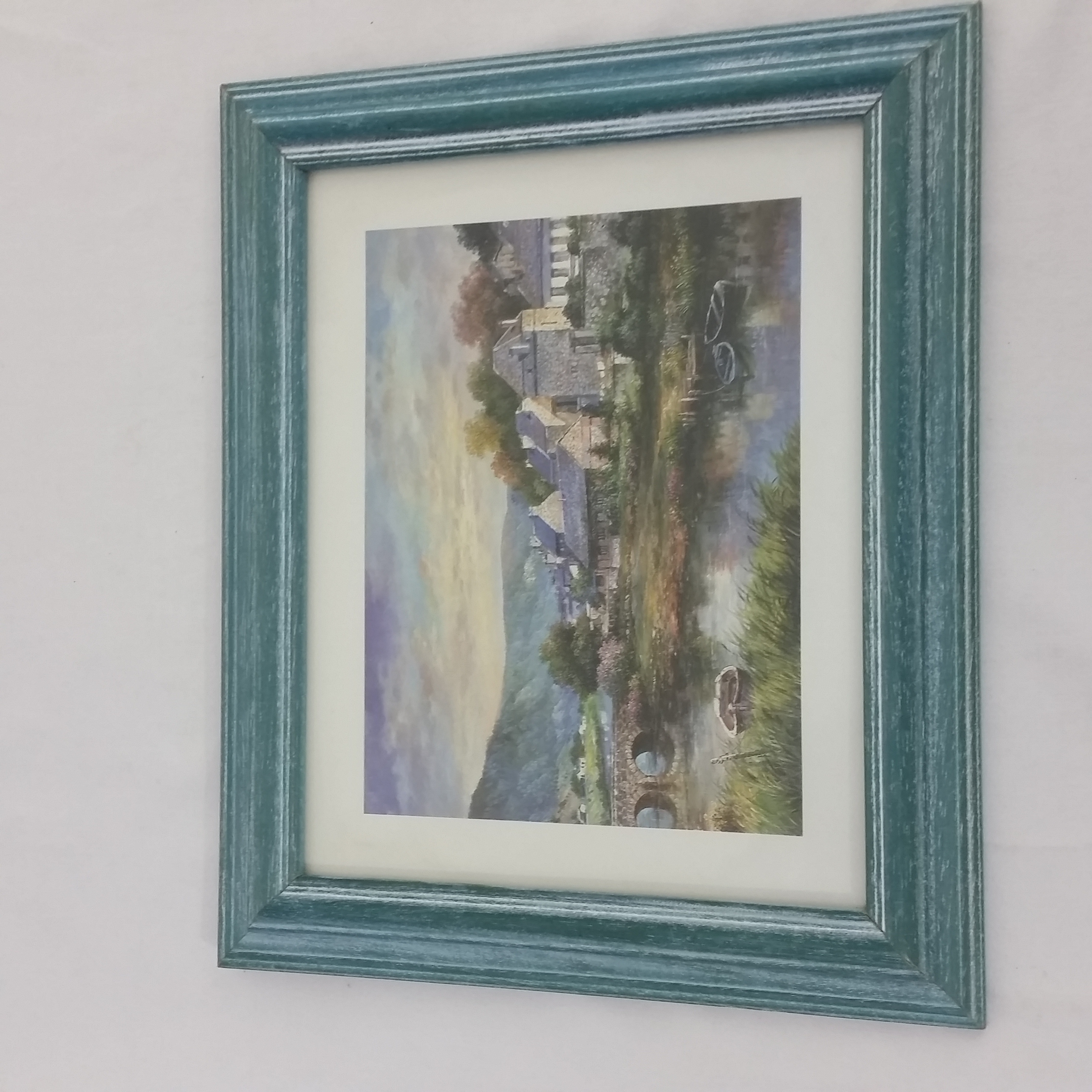 Tableau (reproduction) de Vincent de Roses -Artiste peintre - Très bon état -  reconditionné disponible sur Label Emmaüs