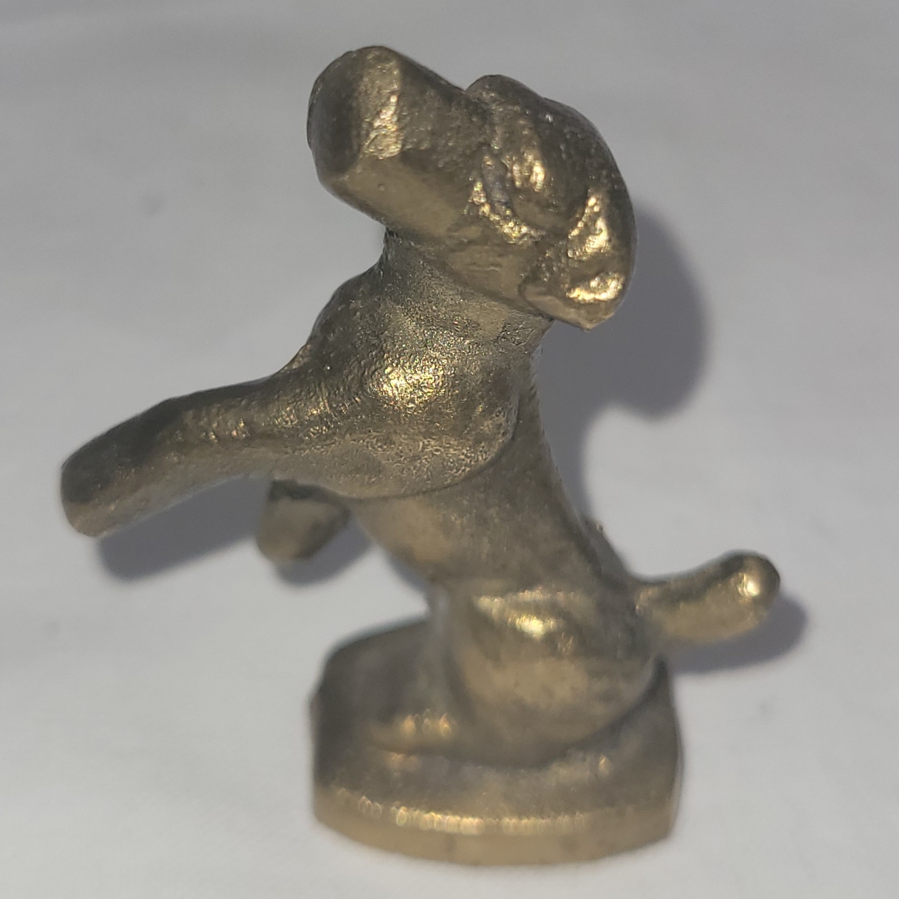 Lot art-déco bronze & laiton pts figurines bronze et pts pots laiton 100% vintage  - Photo 5