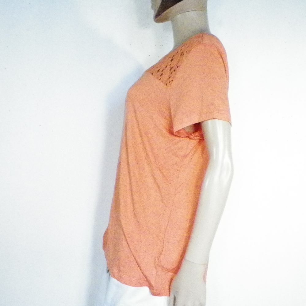 T-Shirt Femme Orange ESMARA T 44. - Photo 2