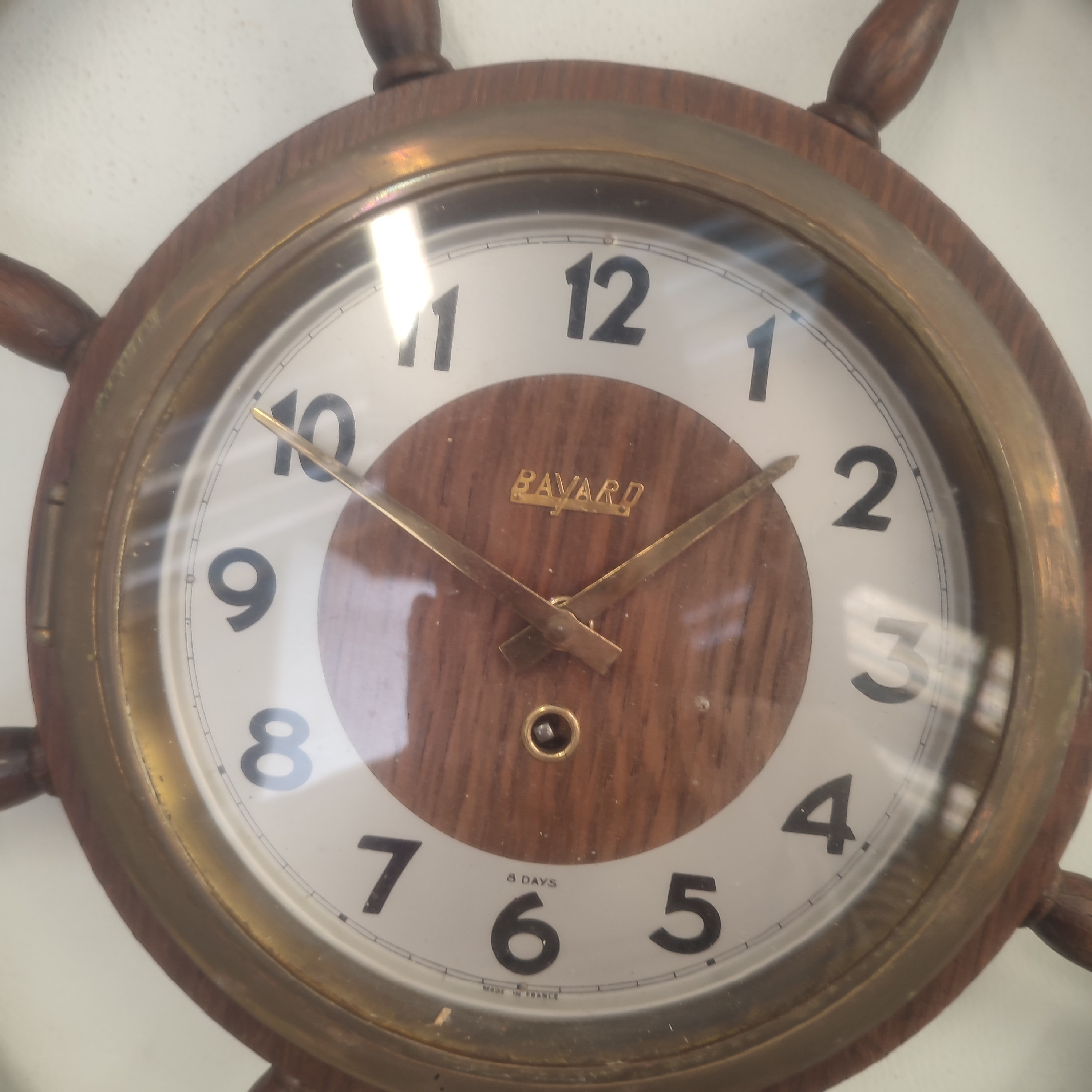 Horloge Murale Barre de Navigation Vintage Bayard - Très bon état - Photo 3