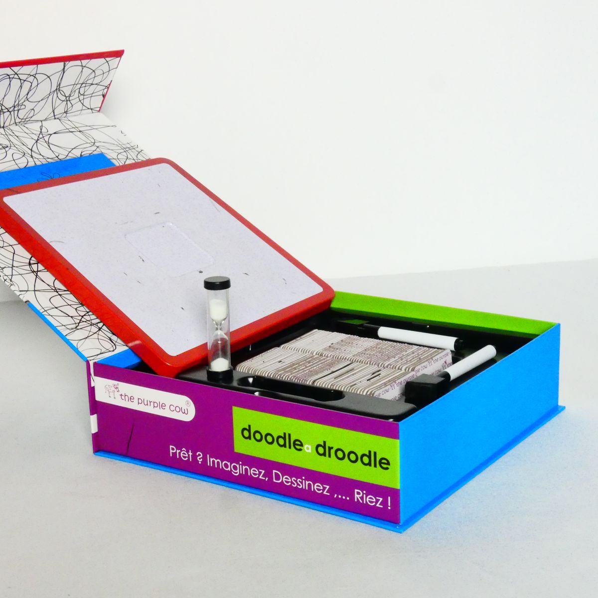 Jeu de société à deviner - Doodle a Droodle - The purple Cow - 5 ans + - Bon état - Photo 3
