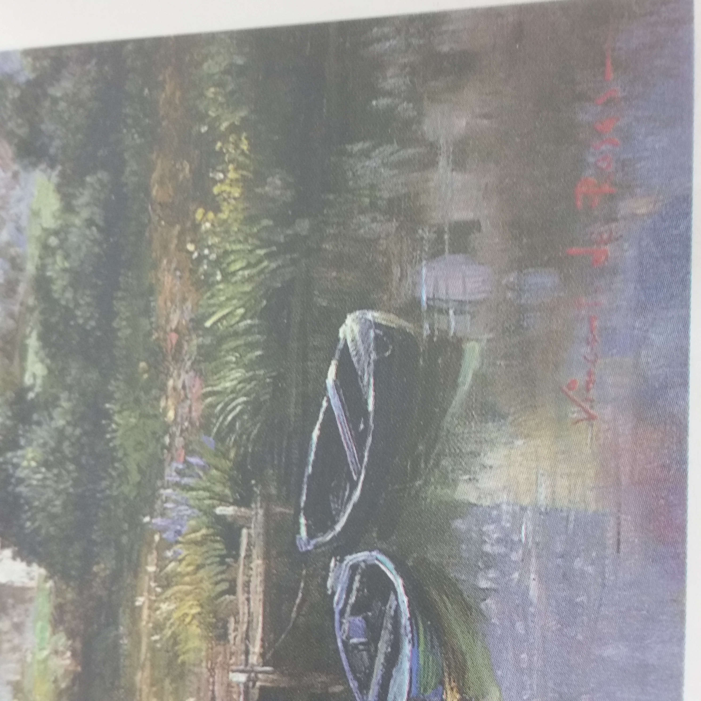 Tableau (reproduction) de Vincent de Roses -Artiste peintre - Très bon état - Vue 3 - 