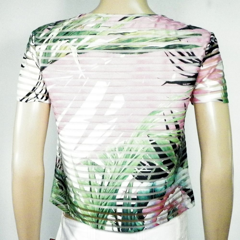 T-Shirt Femme Vert DERHY T S. - Photo 2
