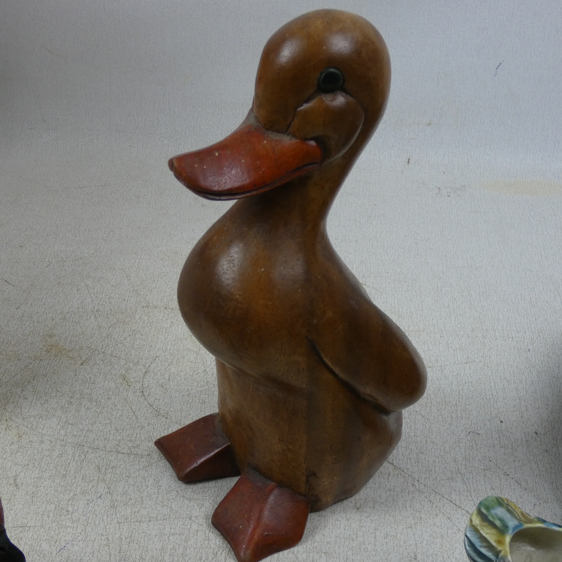 Lot de 6 canards (5 en bois et 1 en céramique) - Photo 3