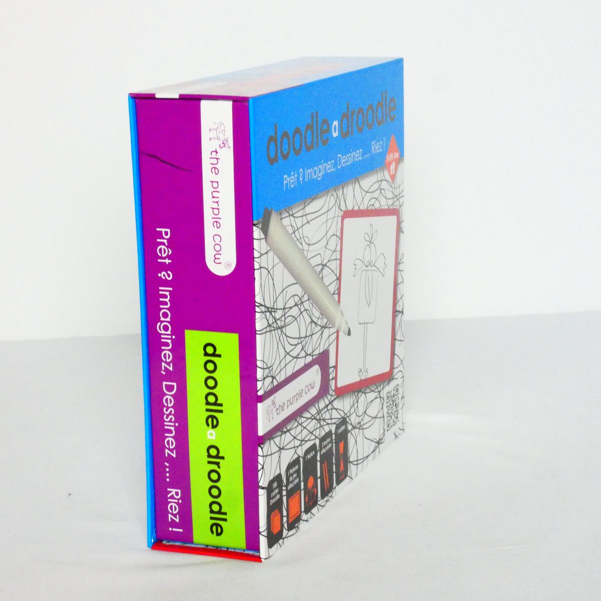 Jeu de société à deviner - Doodle a Droodle - The purple Cow - 5 ans + - Bon état - Photo 2