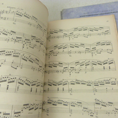 Etudes et Marzukas de Chopin editions Classiques Durand et Fils ANCIEN 1915(le lot des 2) - Photo 23