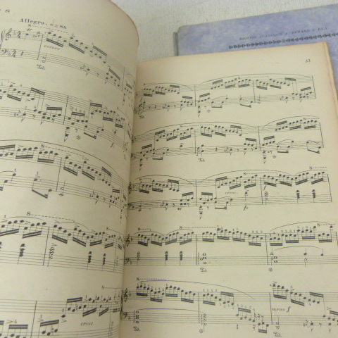 Etudes et Marzukas de Chopin editions Classiques Durand et Fils ANCIEN 1915(le lot des 2) - Photo 23