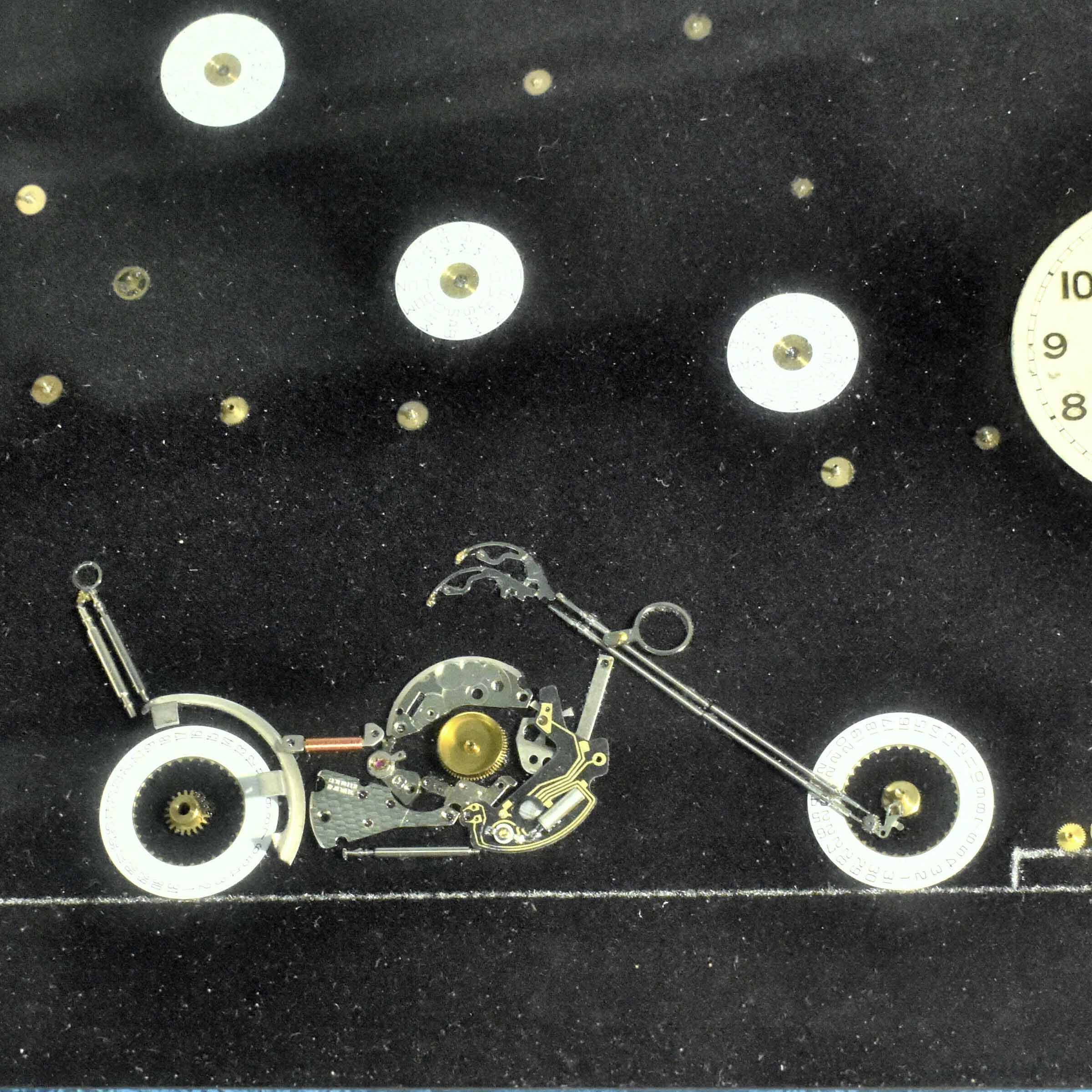 Horloge Fantaisie - Signée Joël - Bon état - Photo 3