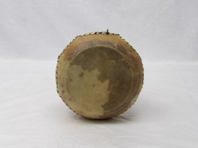 instrument Djembé art Africain peau en cuir  - Photo 1