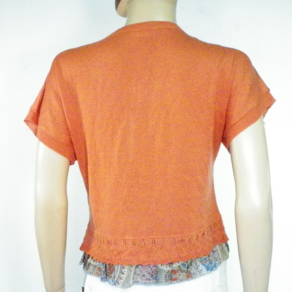 Gilet Femme Orange JACQUELINE RIU T M. - Photo 2
