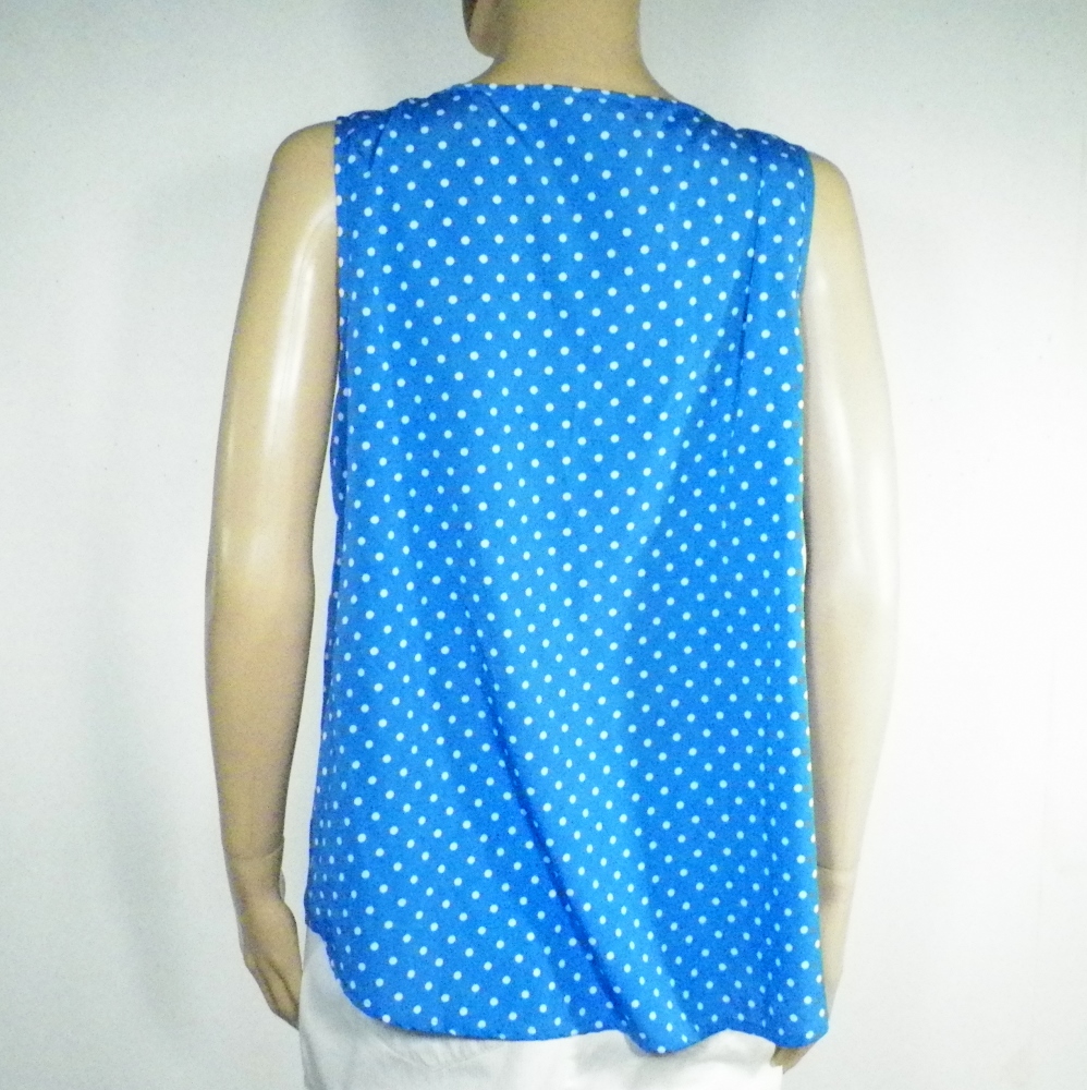 T-Shirt Femme Bleu Taille Estimée M. - Photo 2