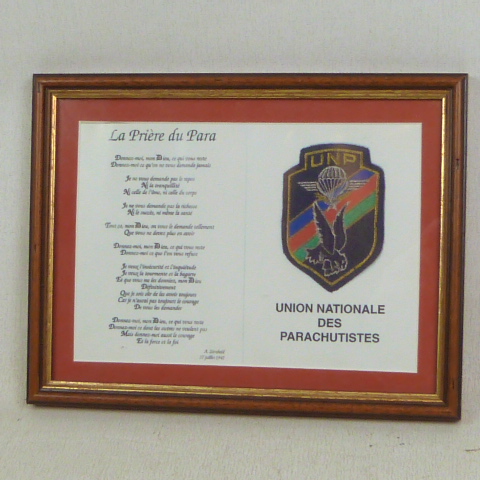 La Prière du Para - Union Nationale des Parachutistes - Photo 1