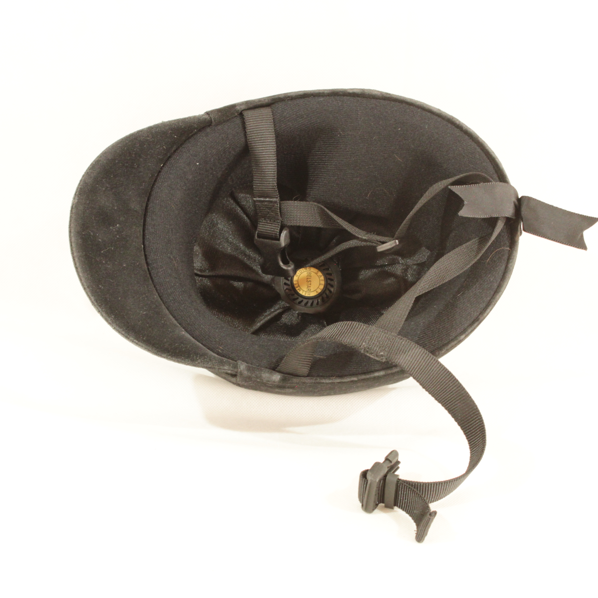 Bombe d'équitation  classique en velours BELSTAR  - État correct - Photo 4