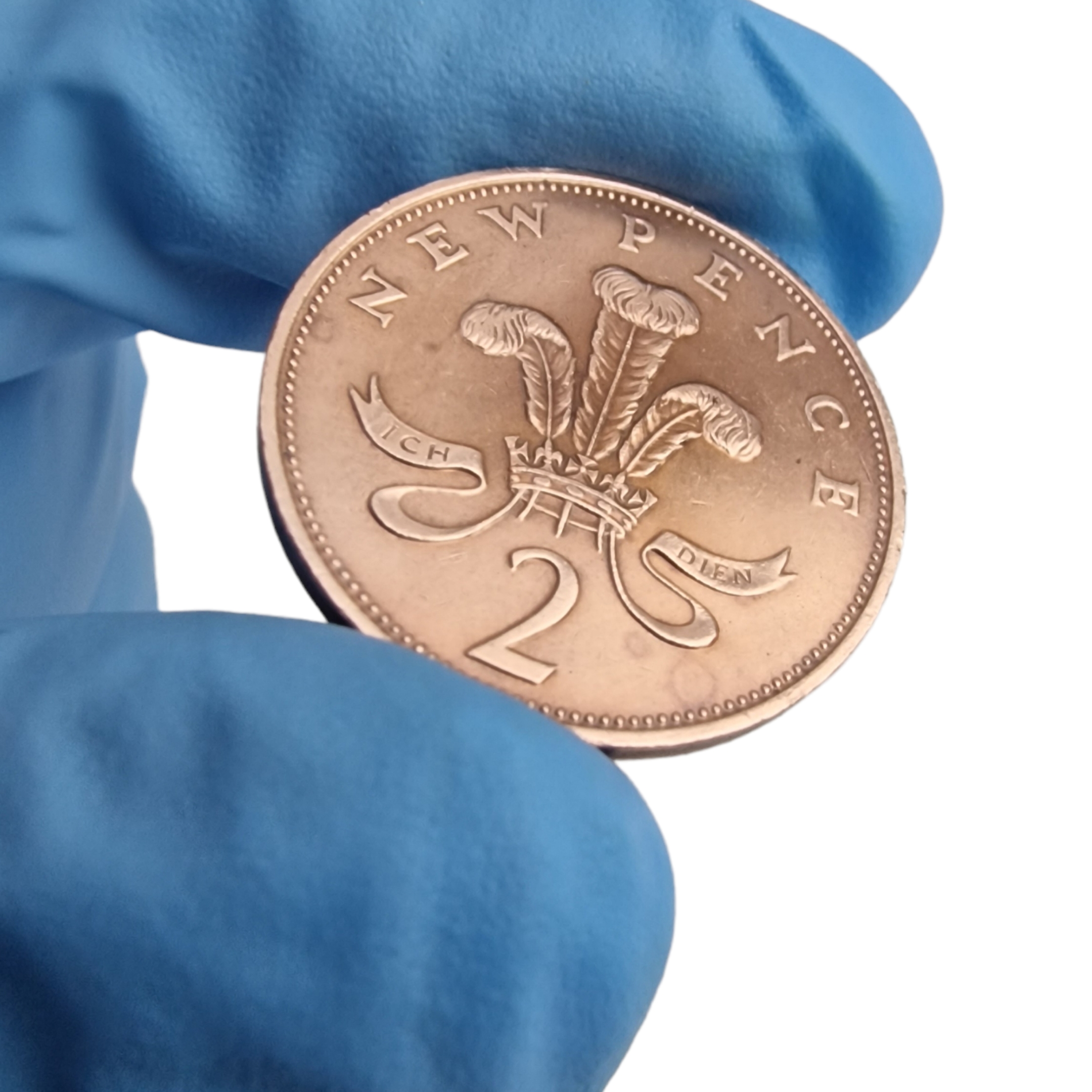 2 new pence Elisabeth II 1971 en qualité TTB  - Photo 4