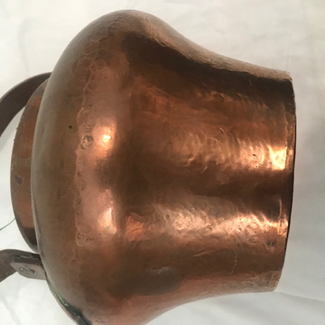 Ancienne Bouilloire Toute En Cuivre Etamé - Bon état - Photo 7