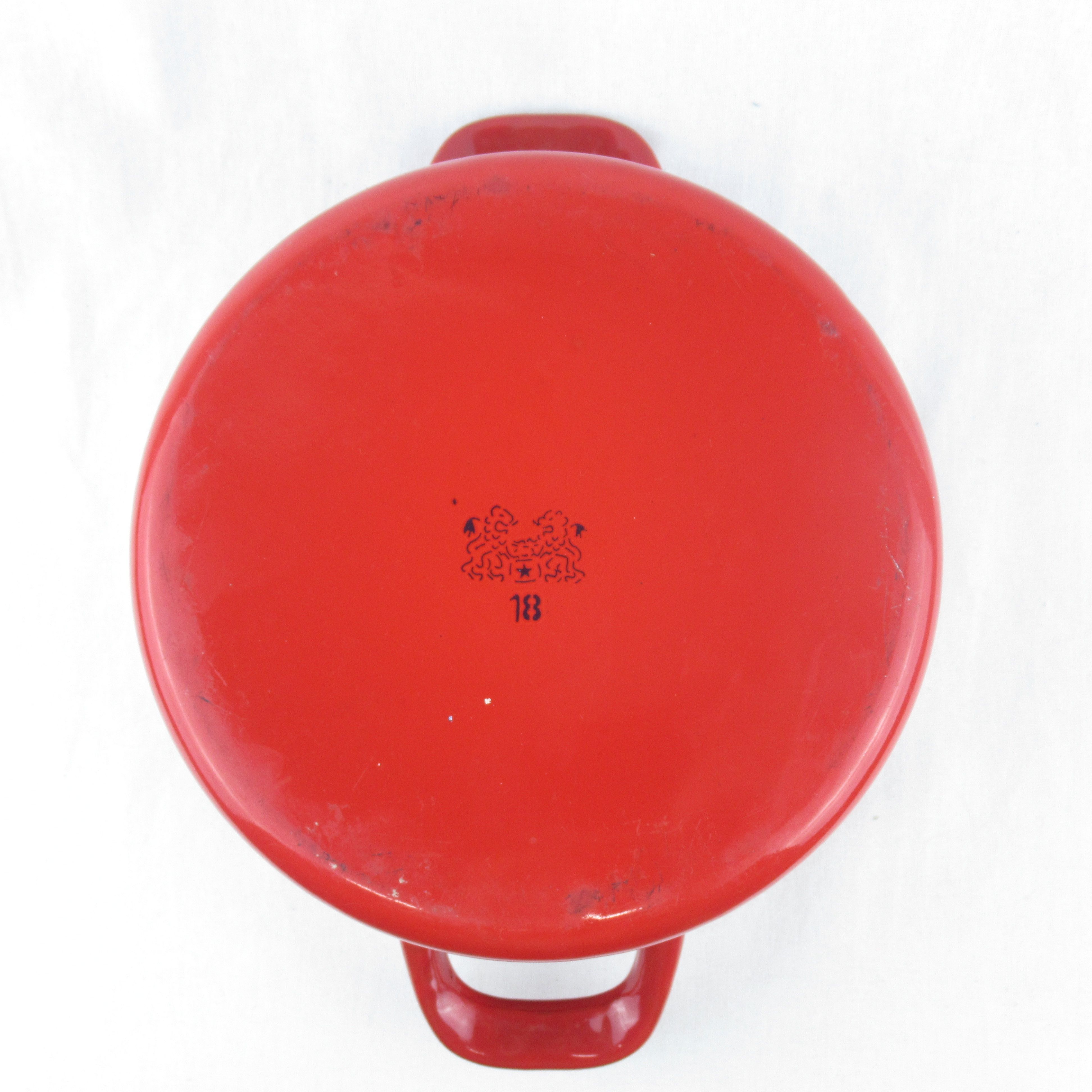 Casserole En Émail Avec Couvercle - Casserole Vintage - Rose