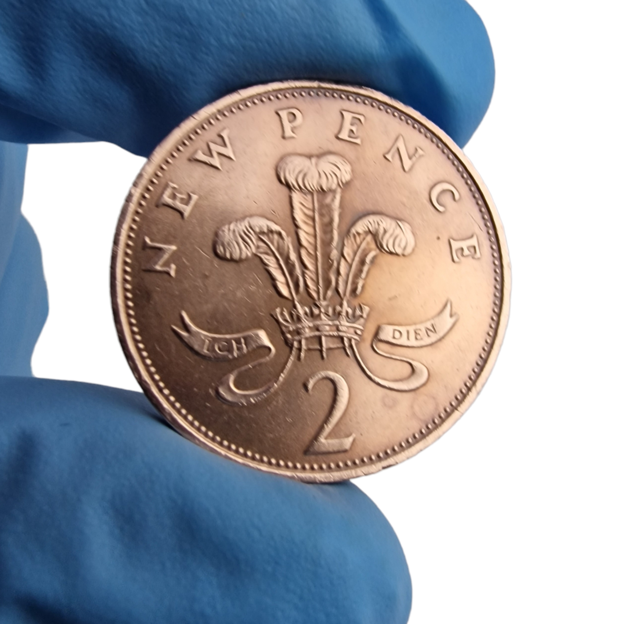 2 new pence Elisabeth II 1971 en qualité TTB  - Photo 6