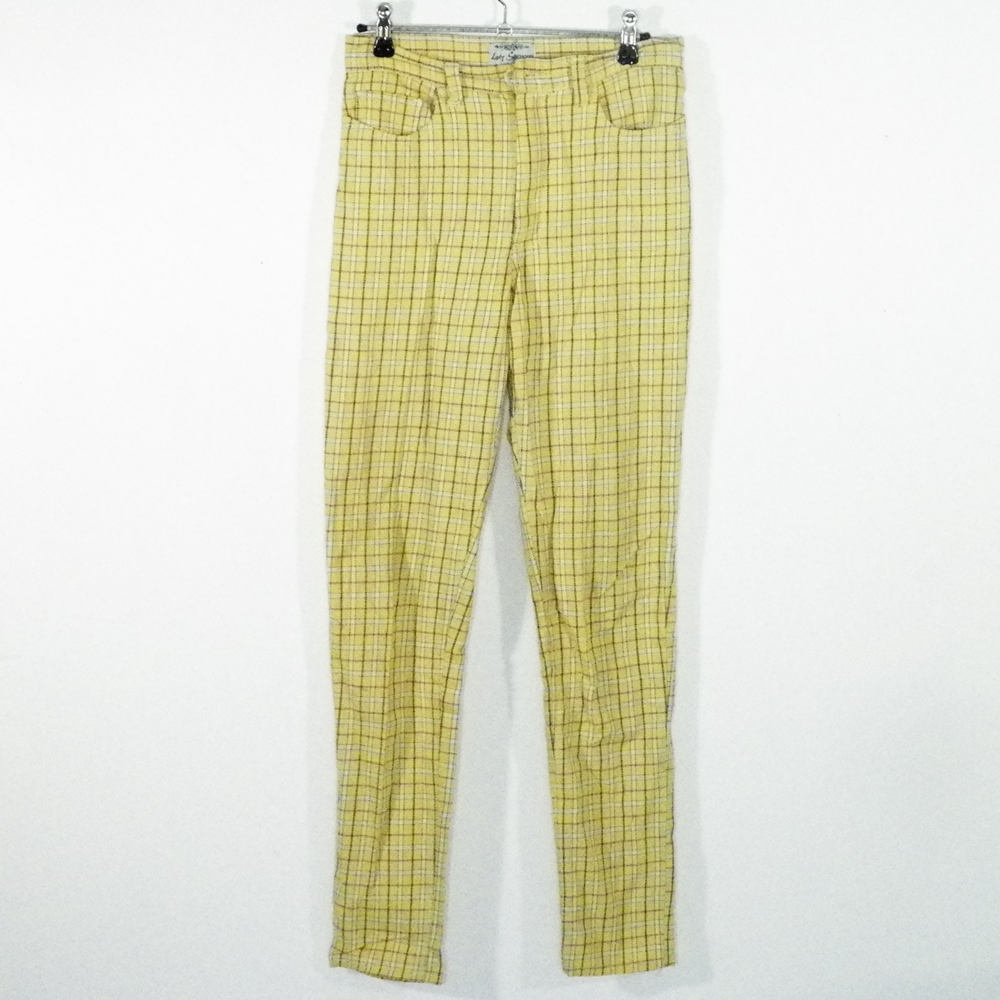 Pantalon Femme Vintage Jaune LADY SPENCERS  Taille Estimée 36. - Photo 0