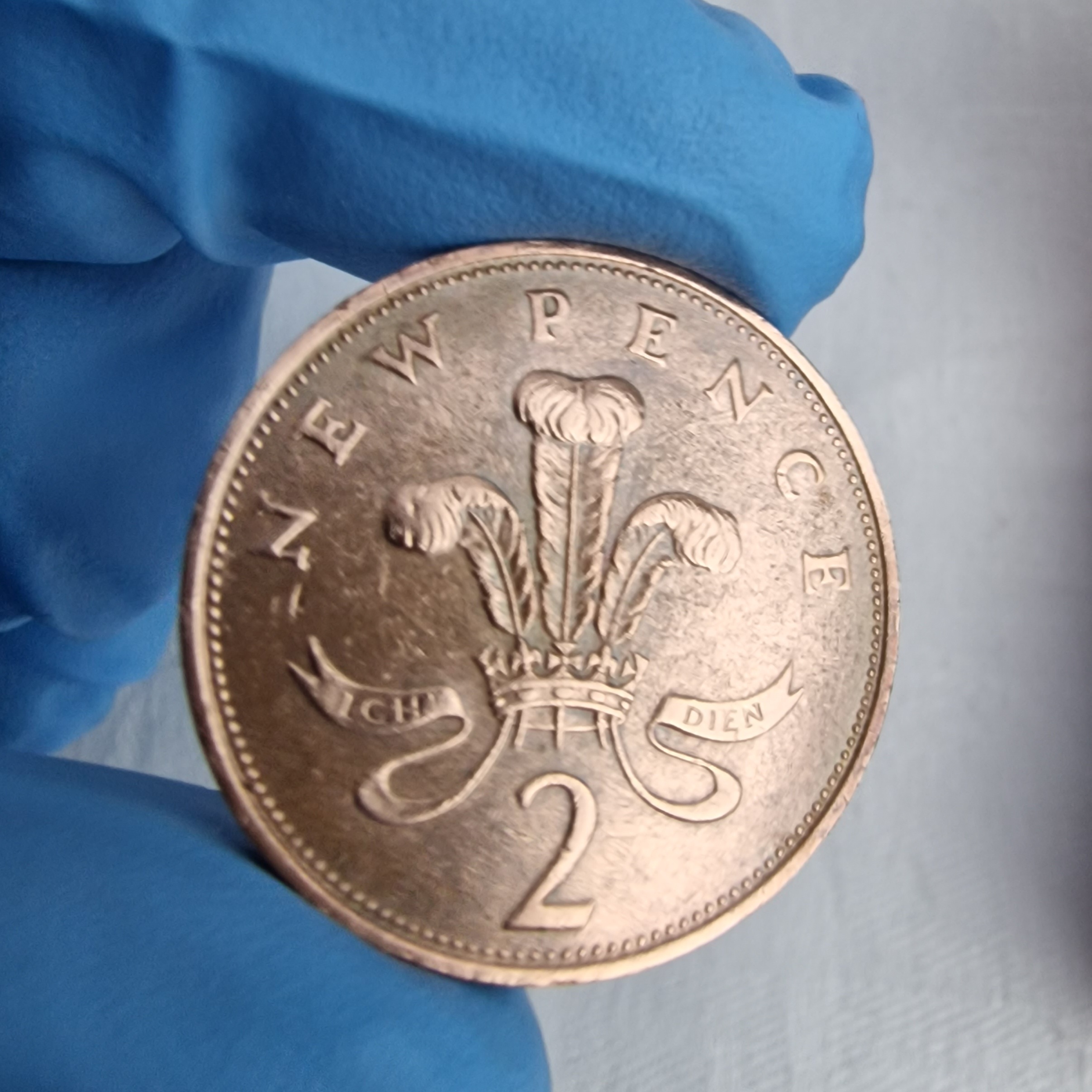 2 new Pence Elisabeth II 1971 