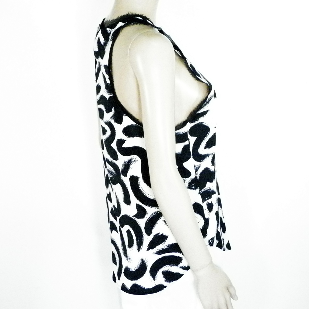 Débardeur Femme Noir/ Blanc H&M T 36. - Photo 1