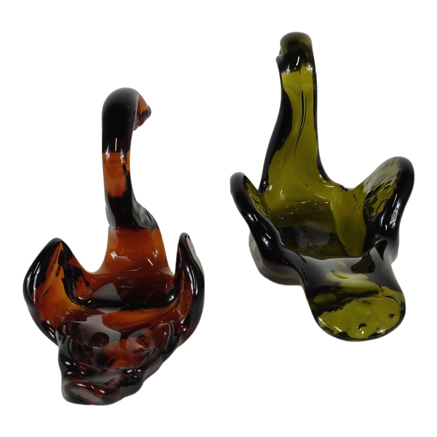 Movdyka Lot De 2 Cygnes En Cristal - Cadeaux De Mariage Pour