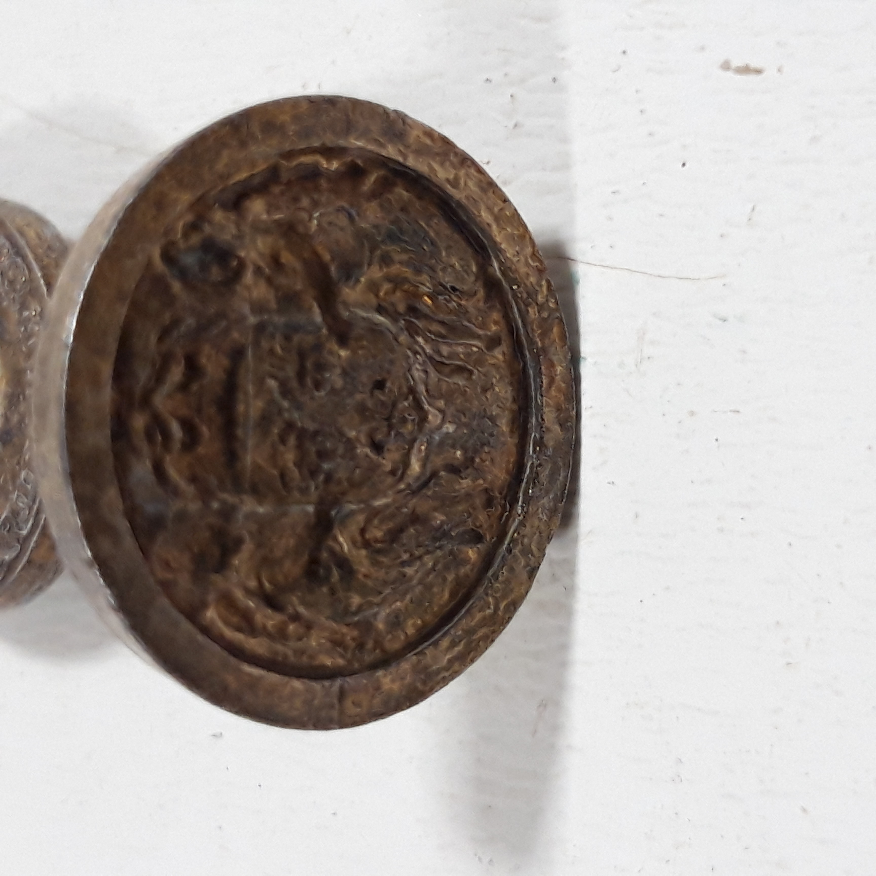 Cachet sceau royaliste, Le trésor des Pirates, France, 1617, Collection BP - Bon état - Photo 2