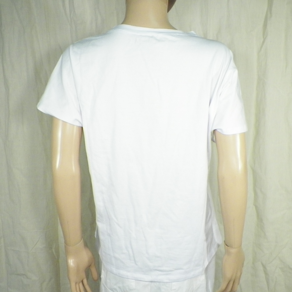 T-Shirt Femme Blanc Taille Estimée L. - Photo 2