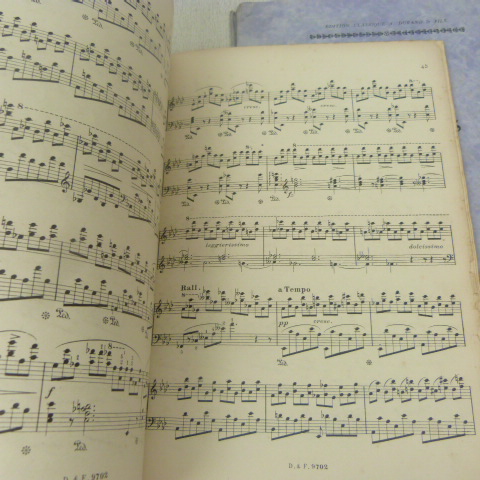 Etudes et Marzukas de Chopin editions Classiques Durand et Fils ANCIEN 1915(le lot des 2) - Photo 21