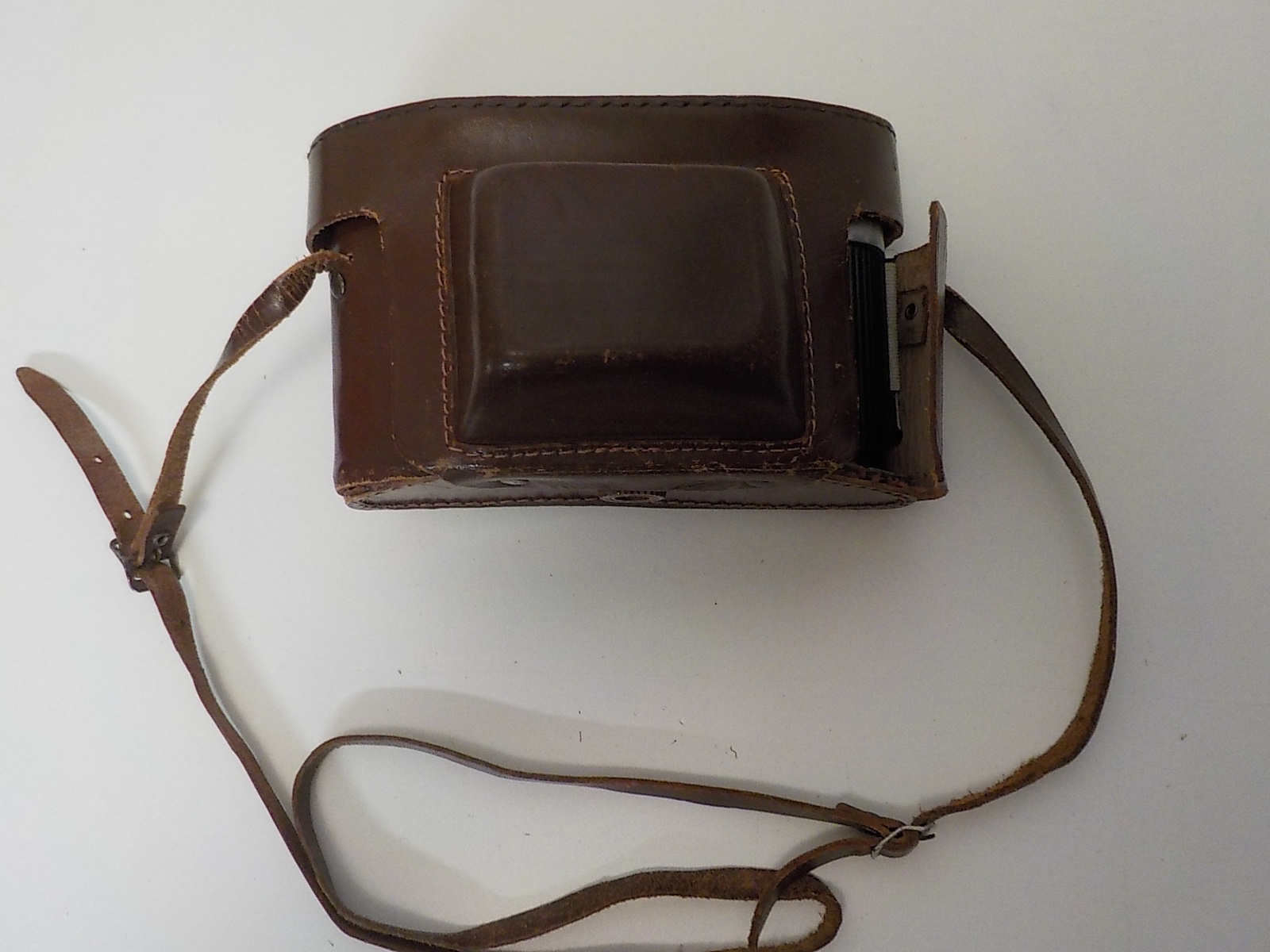 Appareil photo Indo Elite FEX avec pochette en cuir marron original année 1955. - État correct - Photo 11