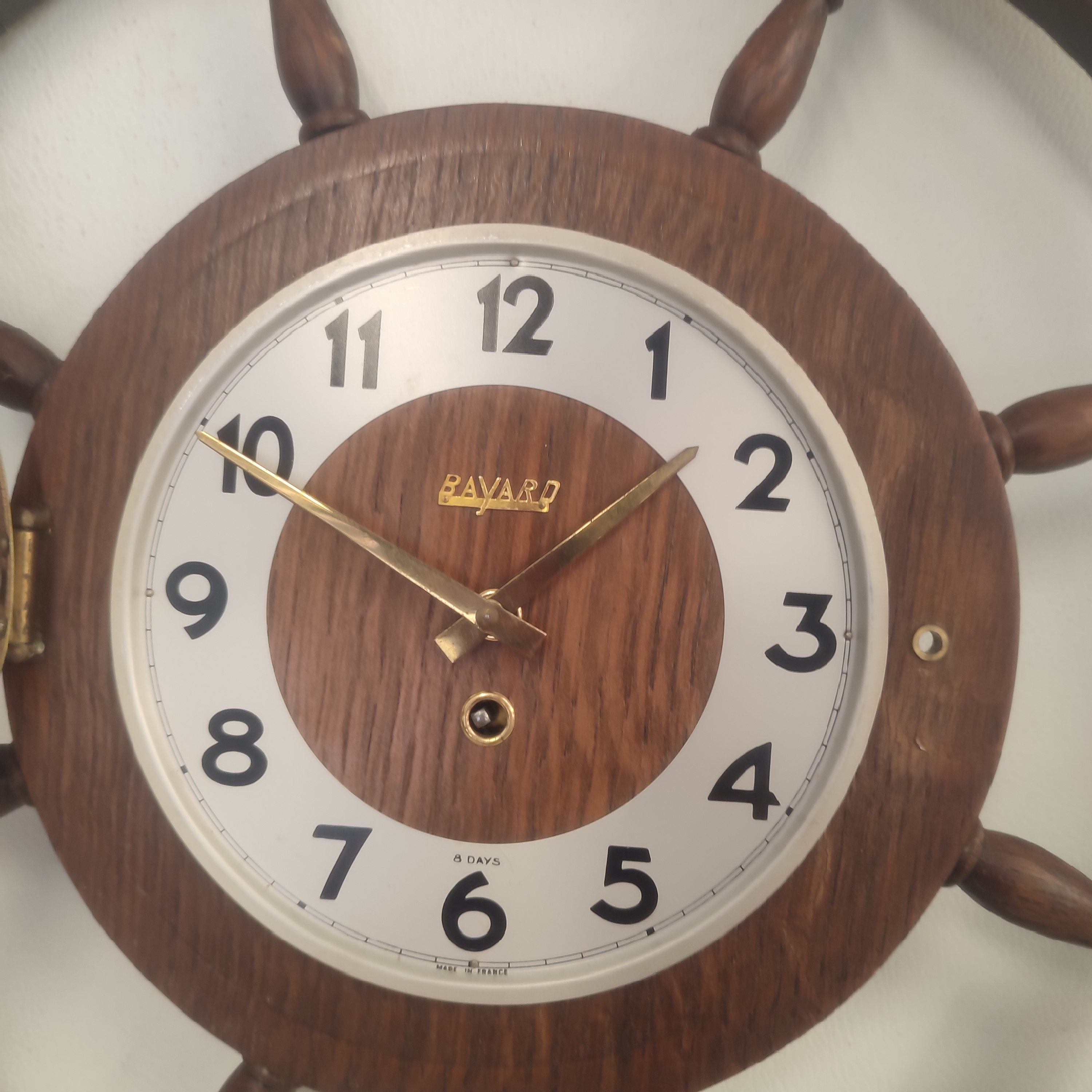 Horloge Murale Barre de Navigation Vintage Bayard - Très bon état - Photo 2