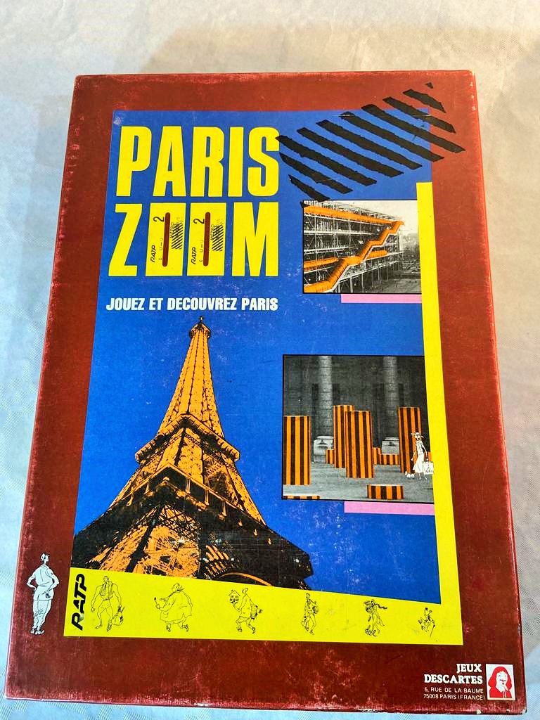 Paris Zoom - Jeux Descartes - Vintage - Bon état sur Label Emmaüs