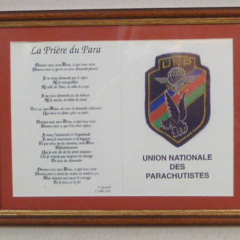 La Prière du Para - Union Nationale des Parachutistes - Photo 4