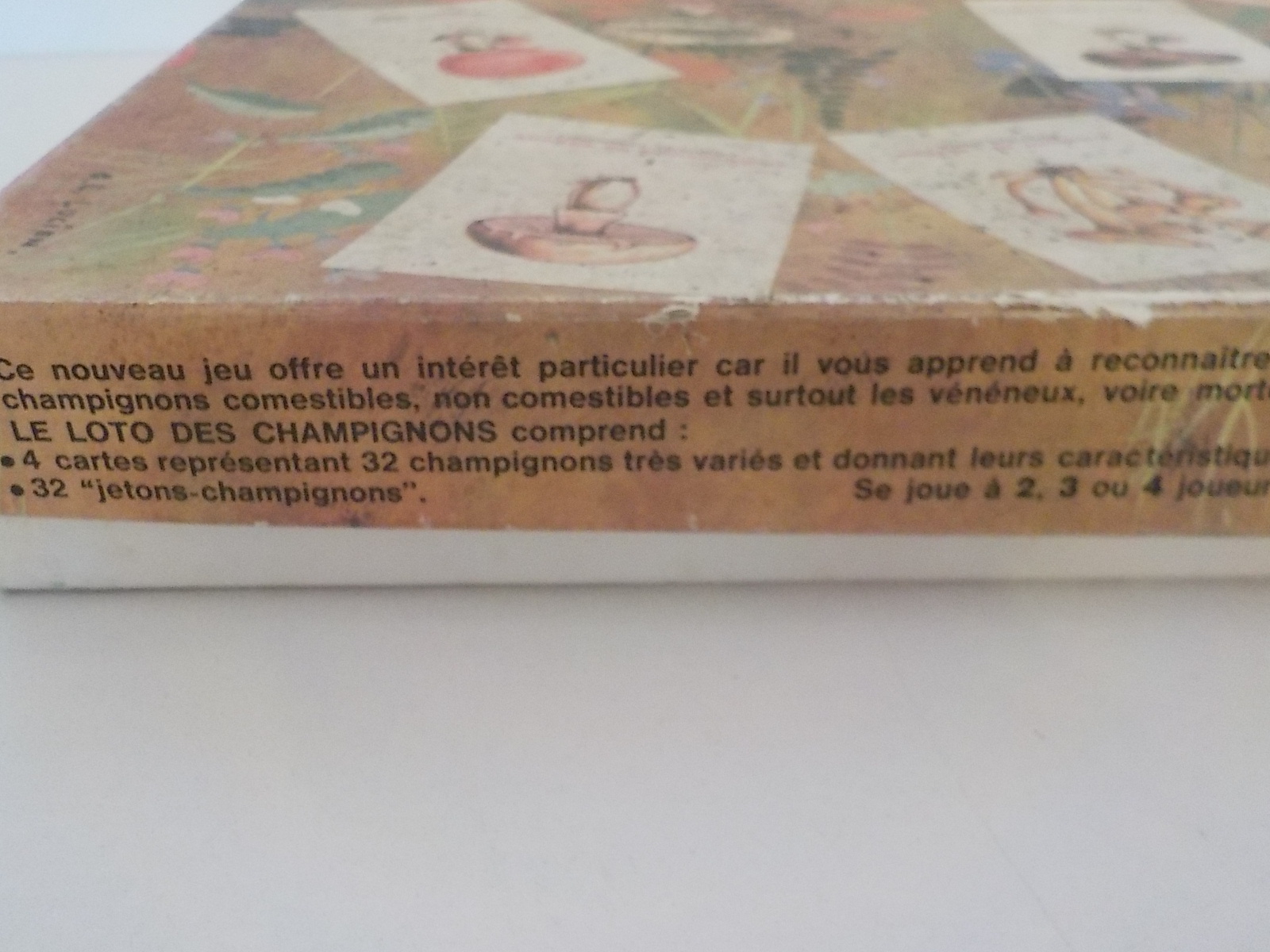 Ancien Jeu éducatif Loto des Champignons - État correct - Photo 16