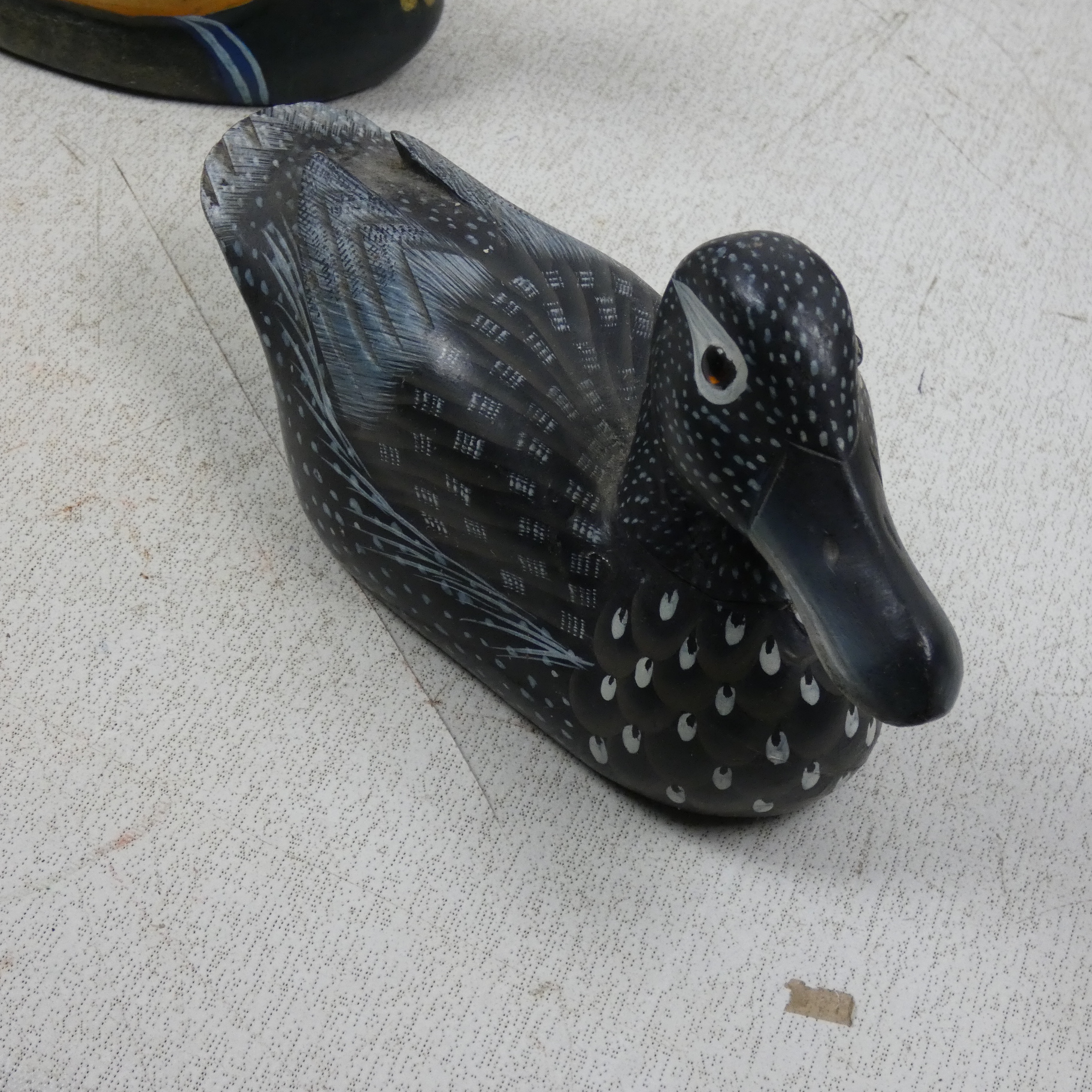 Lot de 6 canards (5 en bois et 1 en céramique) - Photo 2