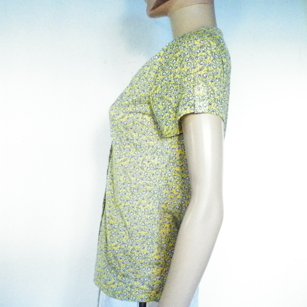 T-Shirt Femme Jaune CAMAÏEU Taille Estimée M. - Photo 2