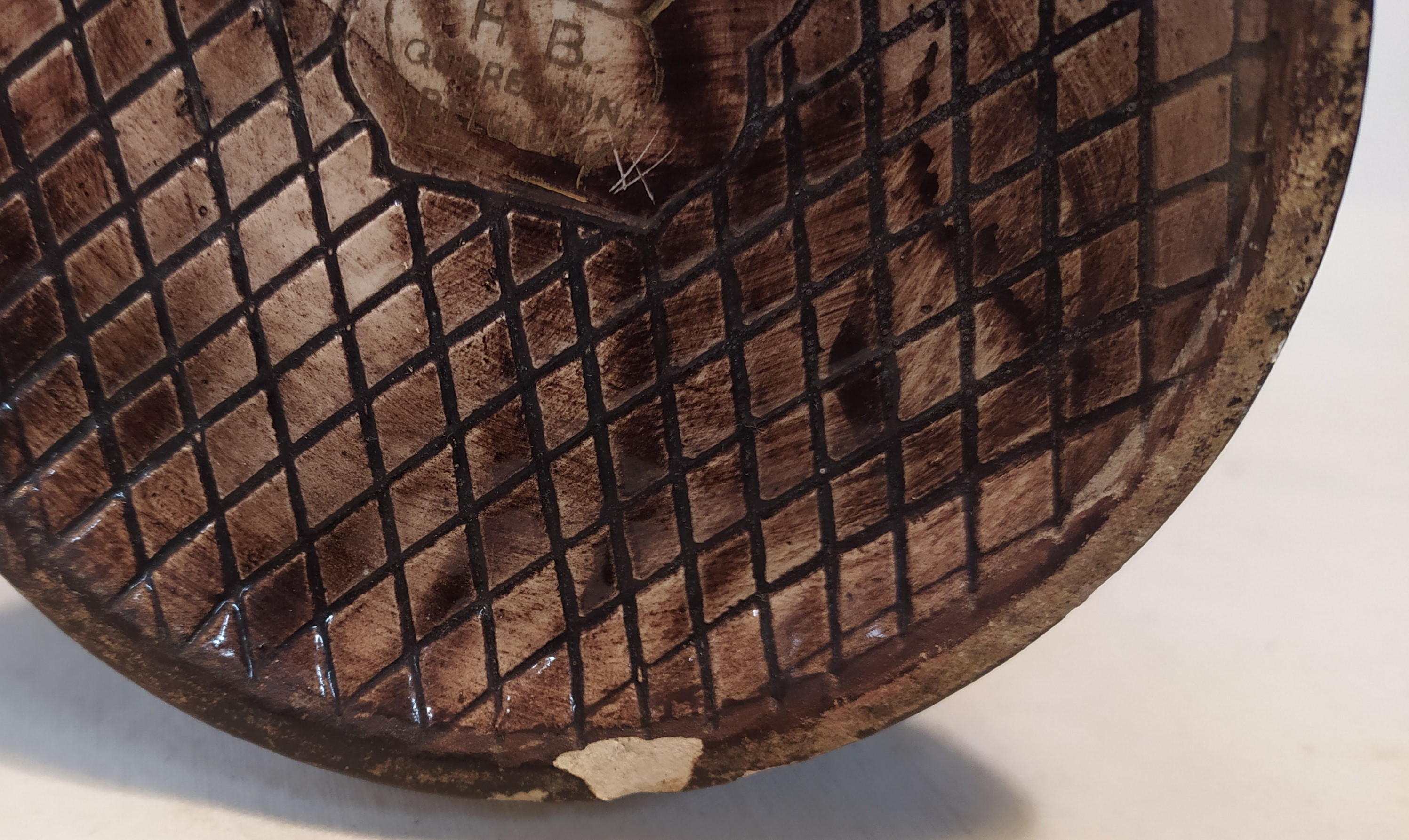 Vase avec décor Bequet Quaregnon - État correct - Photo 4