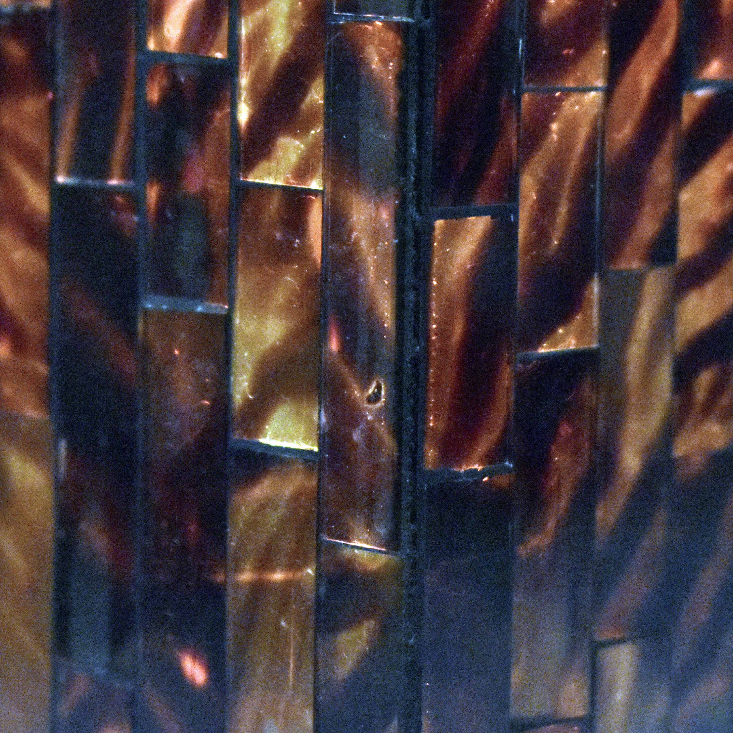 Lampe Tempête Arlequin - Partylite® - Mosaique Verrière - Bon état - Photo 2