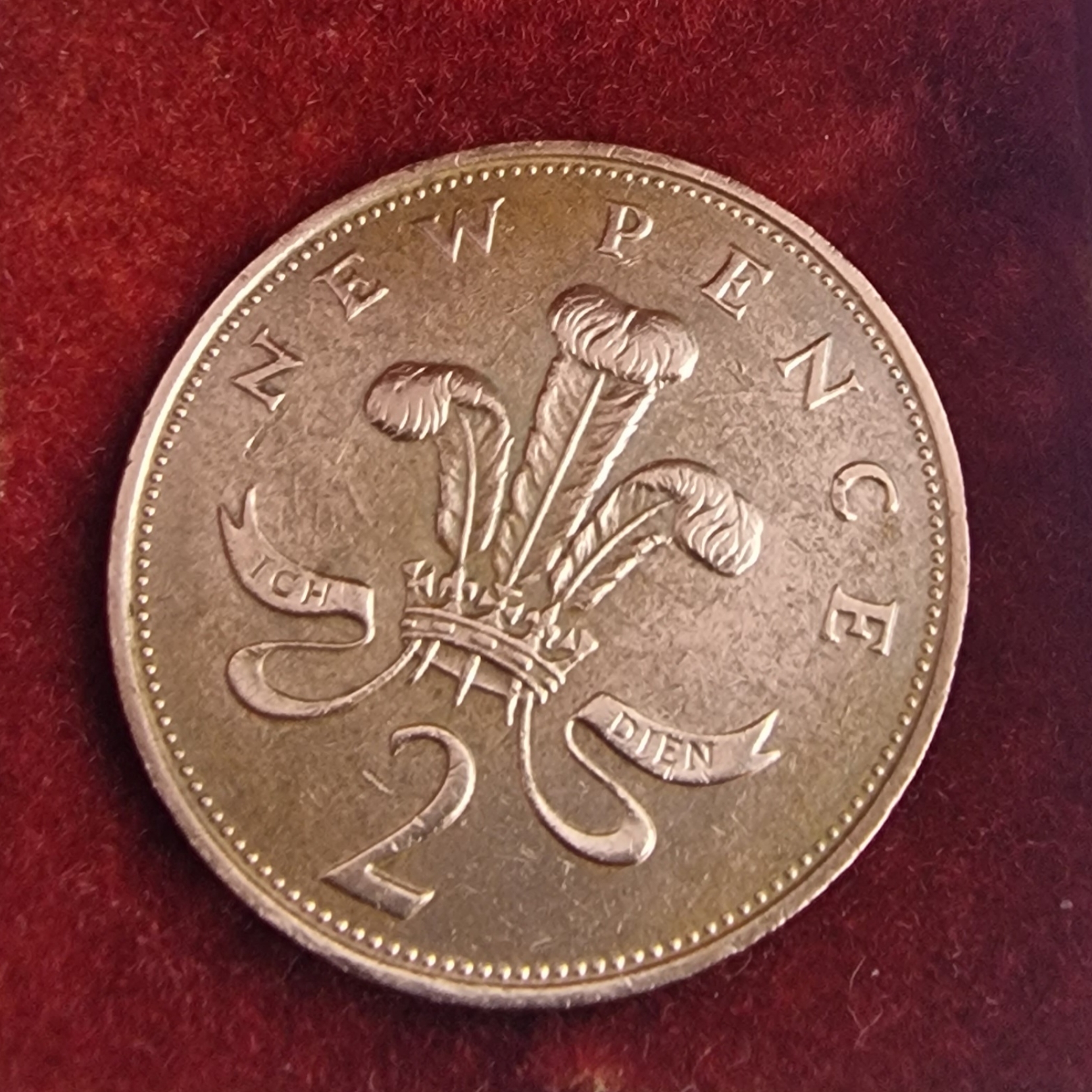 2 new Pence Elisabeth II 1971 