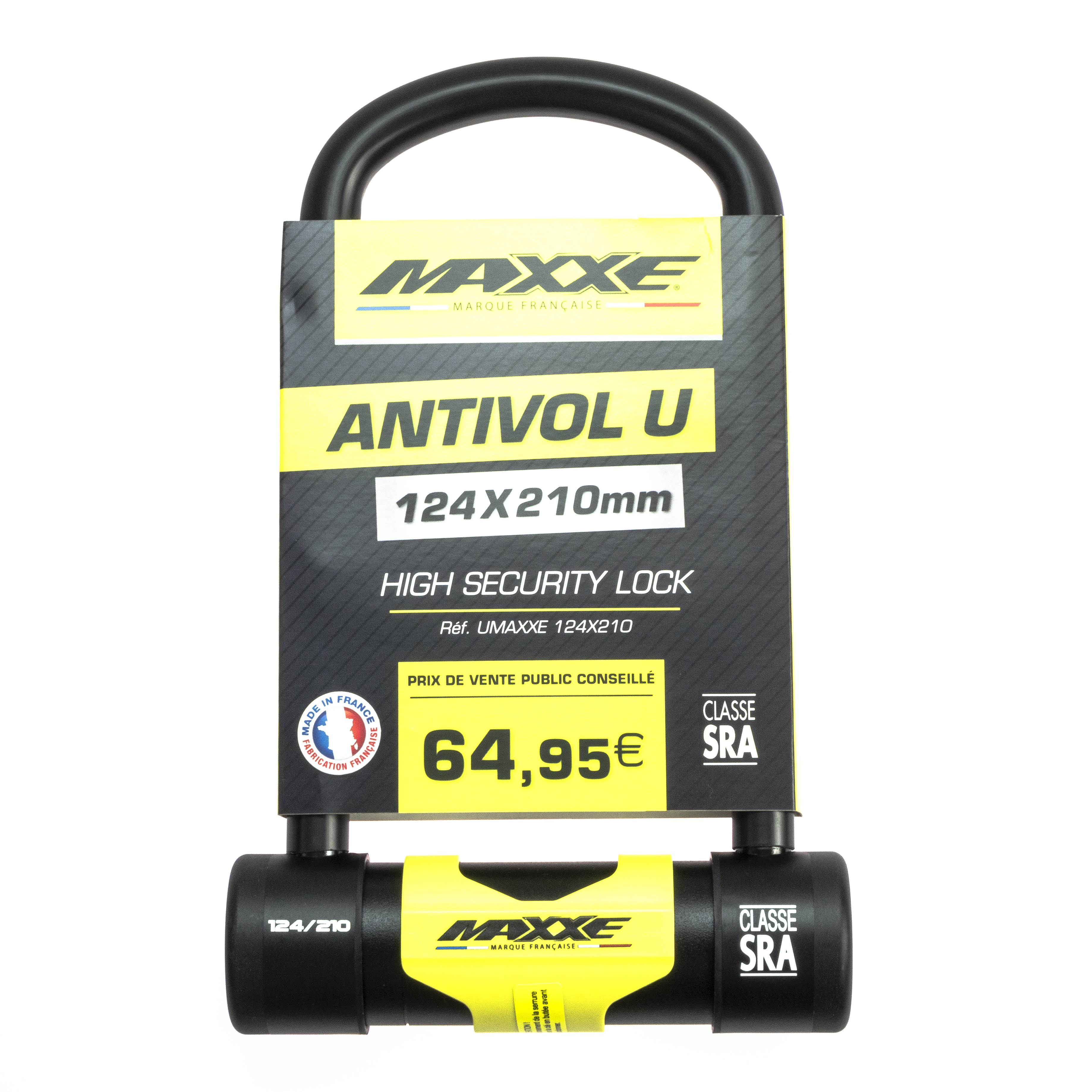 MAXXE Antivol U 124 X 210