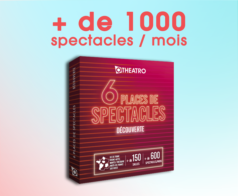 Carte 6 places de spectacles Découverte